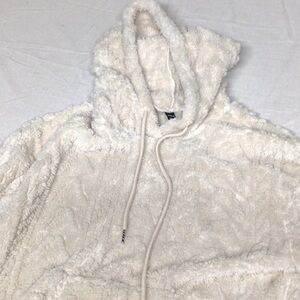 SHEIN Cream Fleece Jacket